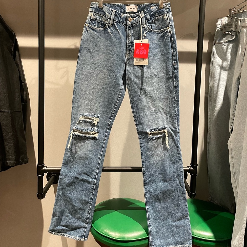 Frame le mini boot jean